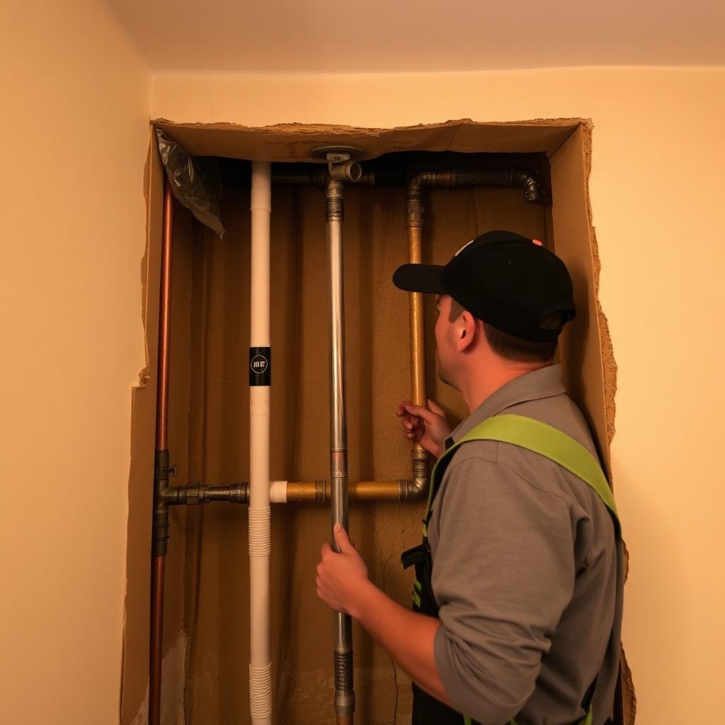 New PEX-A reroute installed in the attic of an Addison, TX townhome bypassing a failed slab line